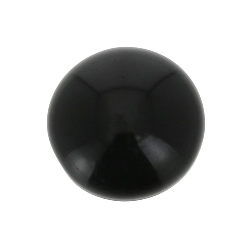 Round cabochon 10 mm Black Onyx x1
