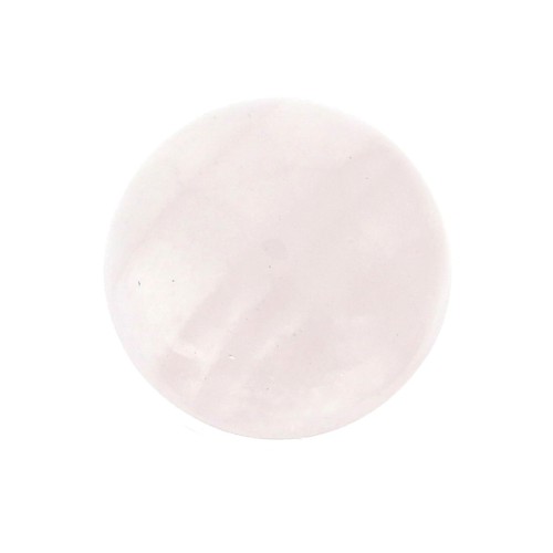 Round cabochon 10 mm Rose Quartz x1