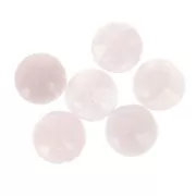 Round cabochon 10 mm Rose Quartz x1