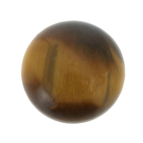 Round cabochon 12 mm Tiger eye x1