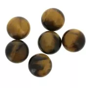 Round cabochon 12 mm Tiger eye x1