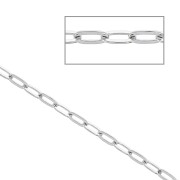 Stainless Steel 316L Cable miroir mesh Chain 1.6 mm x1m|raw }}