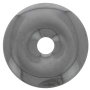 Donut 50mm Hematite x1