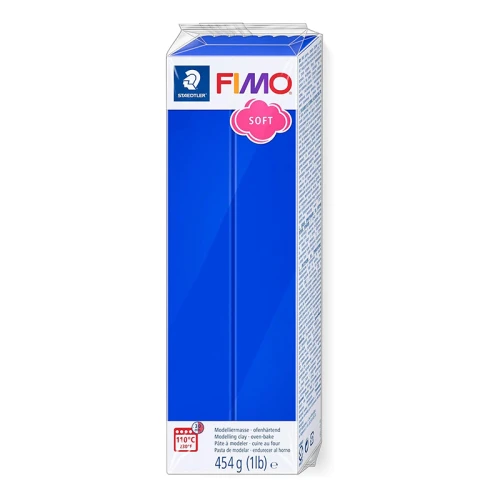 Fimo Soft Polymer Clay 454gr Brilliant Blue (n°33) x1