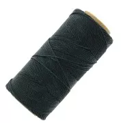 Linhasita waxed thread spool for micro macramé 1 mm - Bleu d'Orage (202) x168m