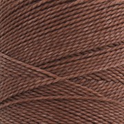 Linhasita waxed thread spool for micro macramé 1 mm - Hazelnut (567) x168m