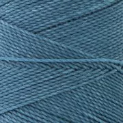 Linhasita waxed thread spool for micro macramé 1 mm - Capri blue (226) x168m