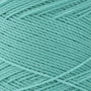 Linhasita waxed thread spool for micro macramé 1 mm - Frosted blue (231) x168m