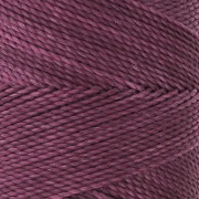 Linhasita waxed thread spool for micro macramé 1 mm - Plum (360) x168m