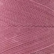Linhasita waxed thread spool for micro macramé 1 mm - Dusty Rose (962) x168m