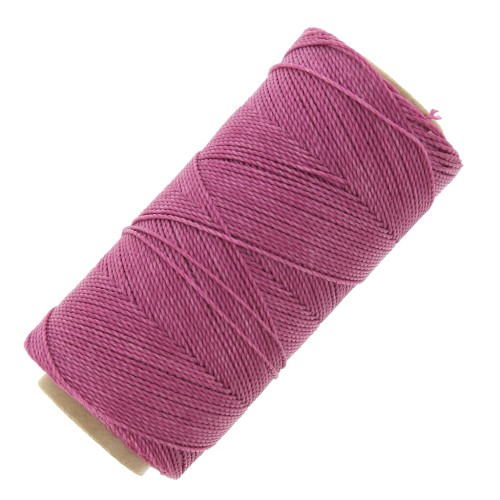 Linhasita waxed thread spool for micro macramé 1 mm - Light Orchid (903) x168m