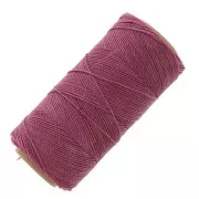 Linhasita waxed thread spool for micro macramé 1 mm - Orchid (323) x168m