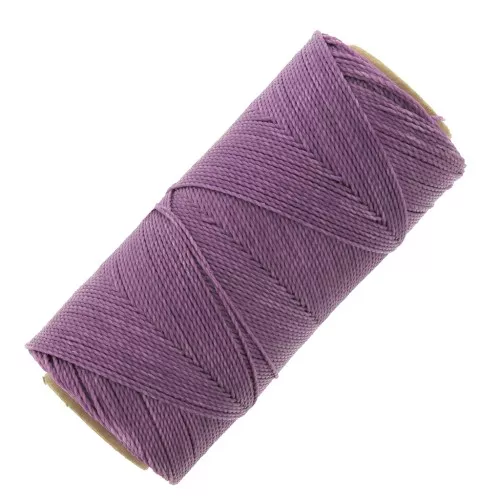 Linhasita waxed thread spool for micro macramé 1 mm - Lilac Antique (236) x168m