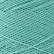 Linhasita waxed thread spool for micro macramé 0.5 mm - Frosted blue (231) x335m