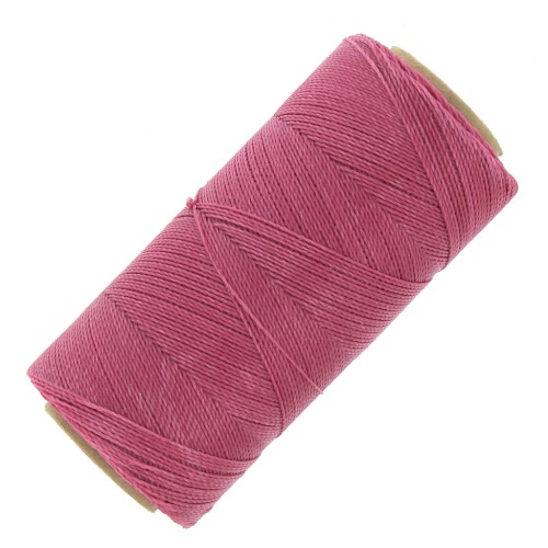Linhasita waxed thread spool for micro macramé 0.5 mm - Orchid (323) x335m