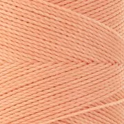 Linhasita waxed thread spool for micro macramé 0.5 mm - Tangerine (238) x335m