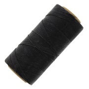 Linhasita waxed thread spool for micro macramé 0.75 mm - Dark brown (210) x228m|raw }}