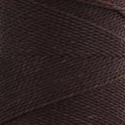 Linhasita waxed thread spool for micro macramé 0.75 mm - Café (496) x228m