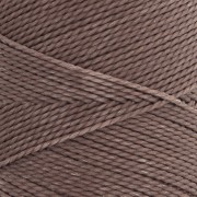 Linhasita waxed thread spool for micro macramé 0.75 mm - Taupe (366) x228m