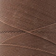 Linhasita waxed thread spool for micro macramé 0.75 mm - Sable (214) x228m