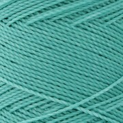 Linhasita waxed thread spool for micro macramé 0.75 mm - Frosted blue (231) x228m