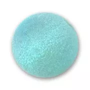 Woven beads 14mm Aquamarine x6