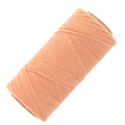Linhasita waxed thread spool for micro macramé 0.75 mm - Tangerine (238) x228m