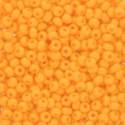 Preciosa Seed beads 9/0 2.5 mm - Orange Opaque x20g