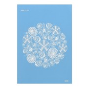 Silk Screen Moiko for polymer clay 74x105 mm Seashells Pattern 12.06 x1|raw }}