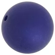 14mm Polaris round bead - Dark Indigo x1