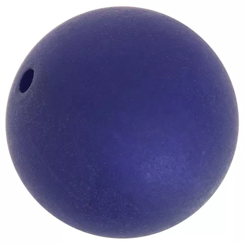 12mm Polaris round bead - Dark Indigo x1