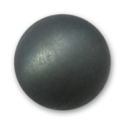 20mm Polaris round bead - Jet Hematite x1|raw }}