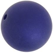 20mm Polaris round bead - Dark Indigo x1|raw }}