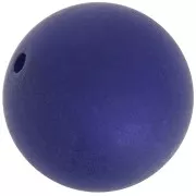 20mm Polaris round bead - Dark Indigo x1