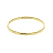 Size 49 - Gold Filled hammered Ring x1|raw }}