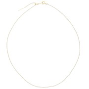 1.1mm Gold-filled Adjustable Cable chain mesh choker x45 cm