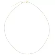 1.1mm Gold-filled Adjustable Cable chain mesh choker x45 cm