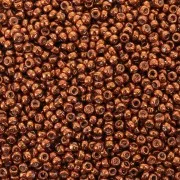 Miyuki Seed Beads 15/0 1073 - Galvanized Burnt Orange x8g
