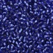 Toho Seed beads 11/0 TO11R35 - Silver Lined Sapphire x8g