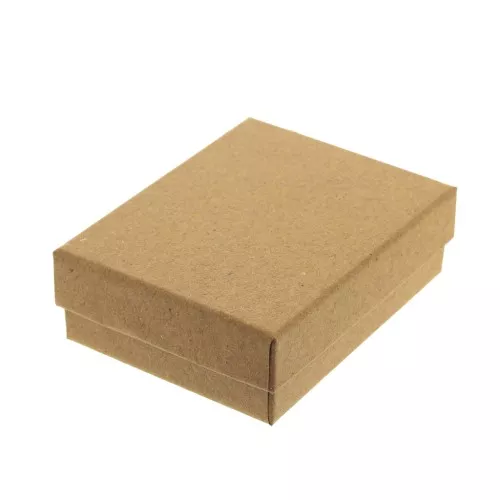 Fancy jewelry box for set 8.5x6.5x3 cm Kraft