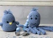 15mm Mint/Grey/White silicone beads for pacifier x7