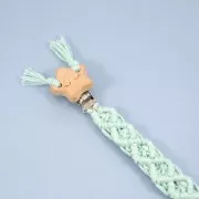 1.5mm Pink Polyester Cord for pacifier x10 m