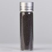 50 to 630µm Preciosa Ornella Black Glass Microbeads No-hole x50g