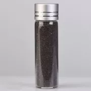 50 to 630µm Preciosa Ornella Black Glass Microbeads No-hole x50g