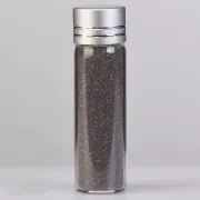 50 to 630µm Preciosa Ornella Grey Glass Microbeads No-hole x50g