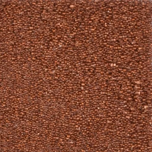 50 to 630µm Preciosa Ornella Bronze Glass Microbeads No-hole x50g