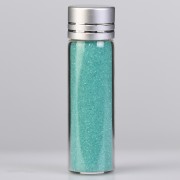 50 to 630µm Preciosa Ornella Turquoise Glass Microbeads No-hole x50g