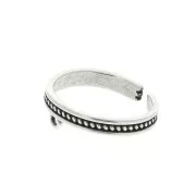 Adjustable ring with 1 ring - Ethnic pattern - Fine Antique silver plating x1
