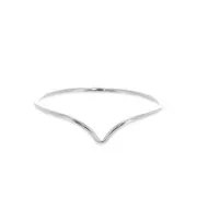 Siez 54 - 925 Sterling Silver chevron ring x1