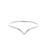 Siez 57 - 925 Sterling Silver chevron ring x1